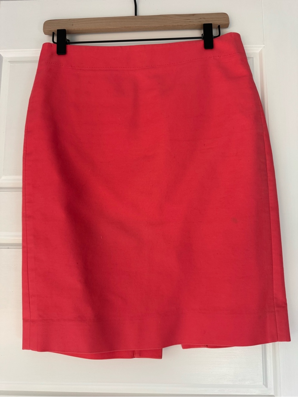 J. Crew Bright Coral Pencil Skirt